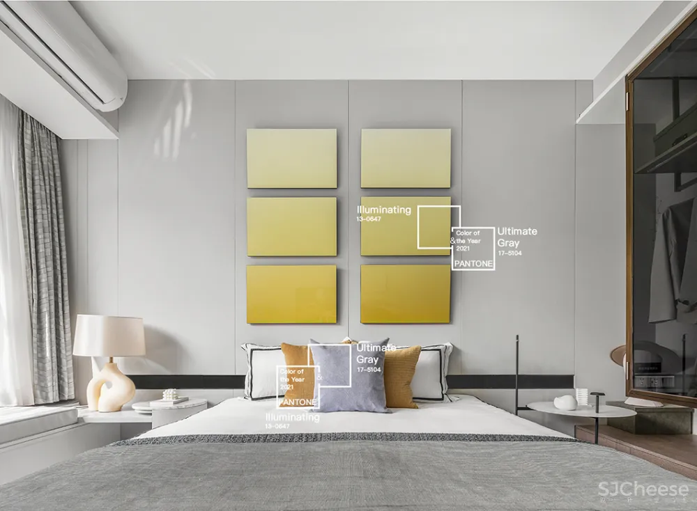 2021 Pantone年度色之家,极致灰 亮丽黄!