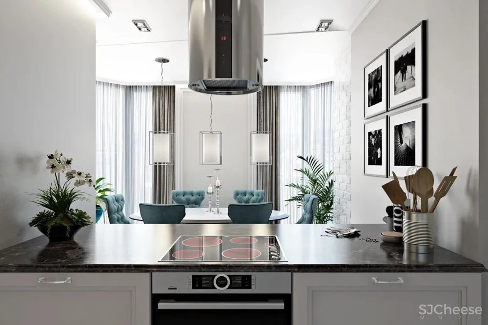 小美式：简洁的形式和色彩来表达!