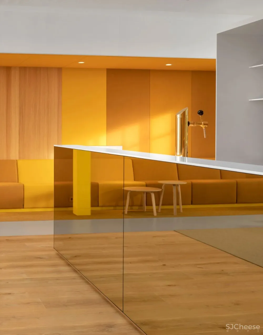 渐变调色让空间与众不同