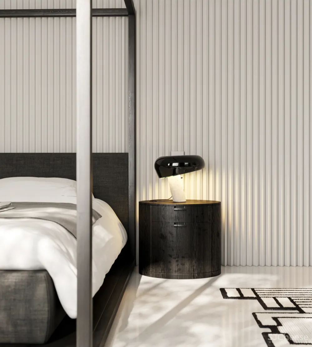 超大客厅 双排式厨房,奢华大平层只做一室一厅也太壕了!