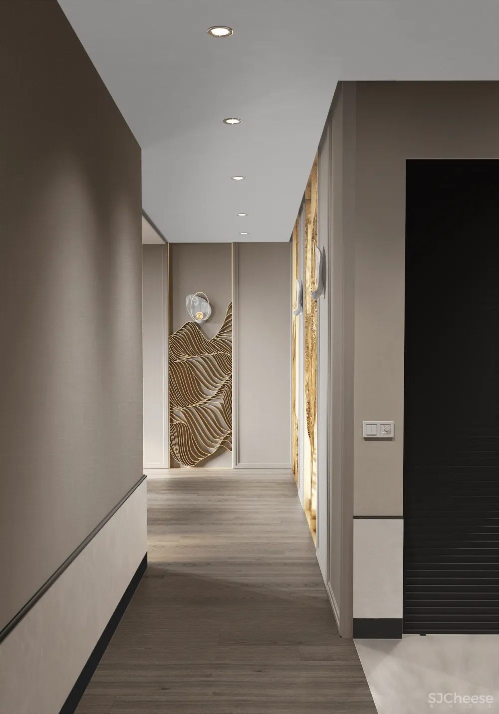 86.9㎡现代家居，别具魅力的空间设计！