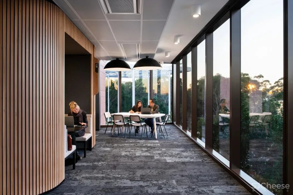 伍兹贝格 澳大利亚联邦银行,科技与创新匠造的未来办公体验