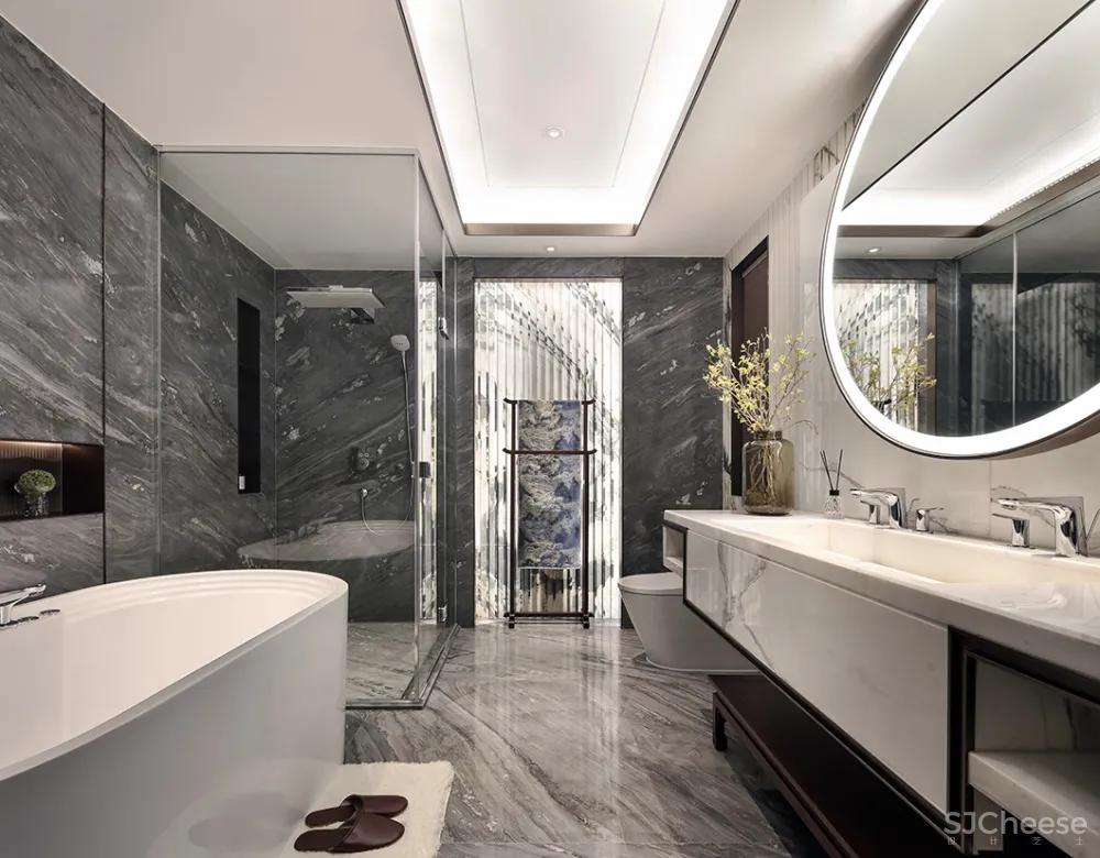 1000㎡经典中式大宅,移步换景,雅韵清风!