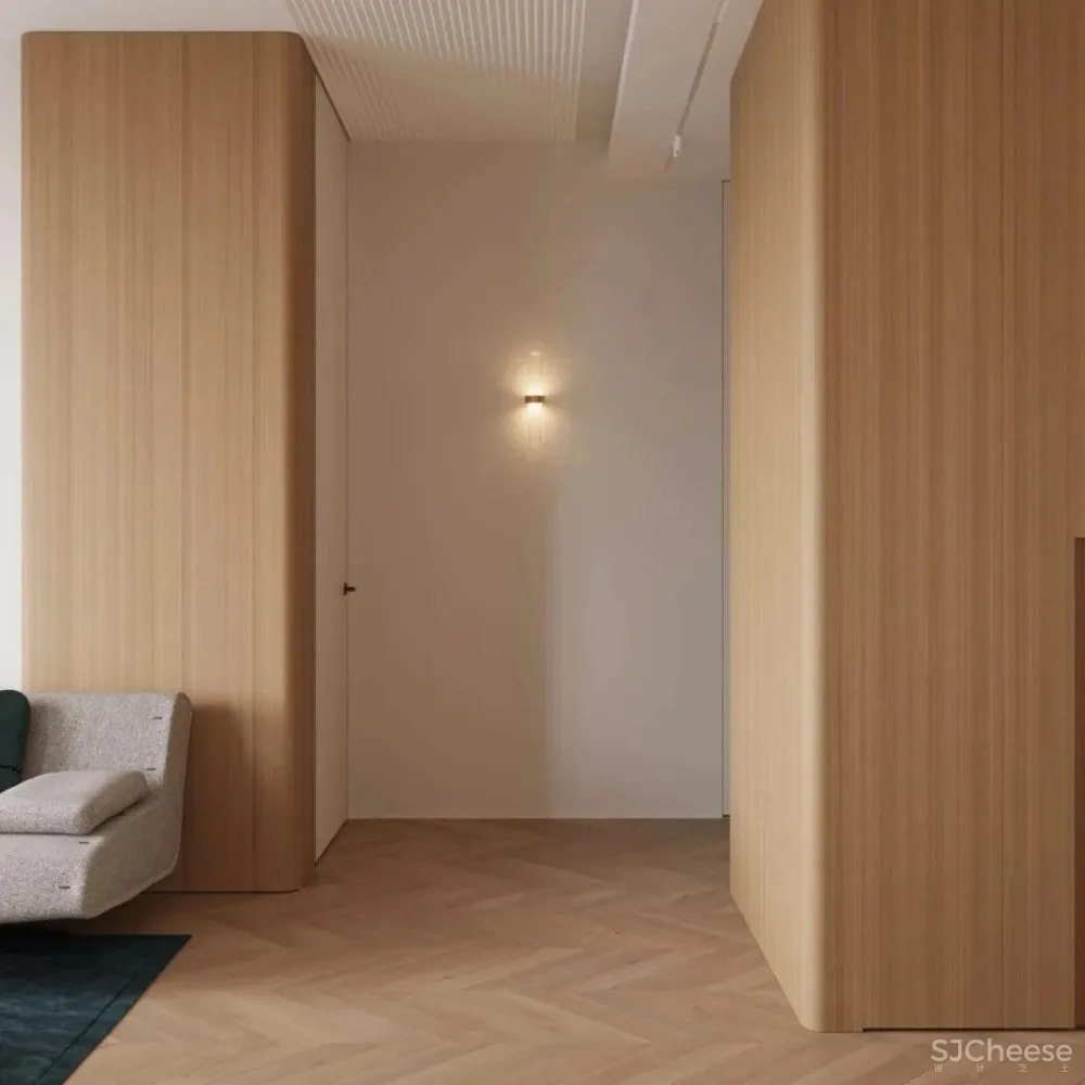 93㎡莫兰迪好宅，年轻夫妻公寓的设计范本！