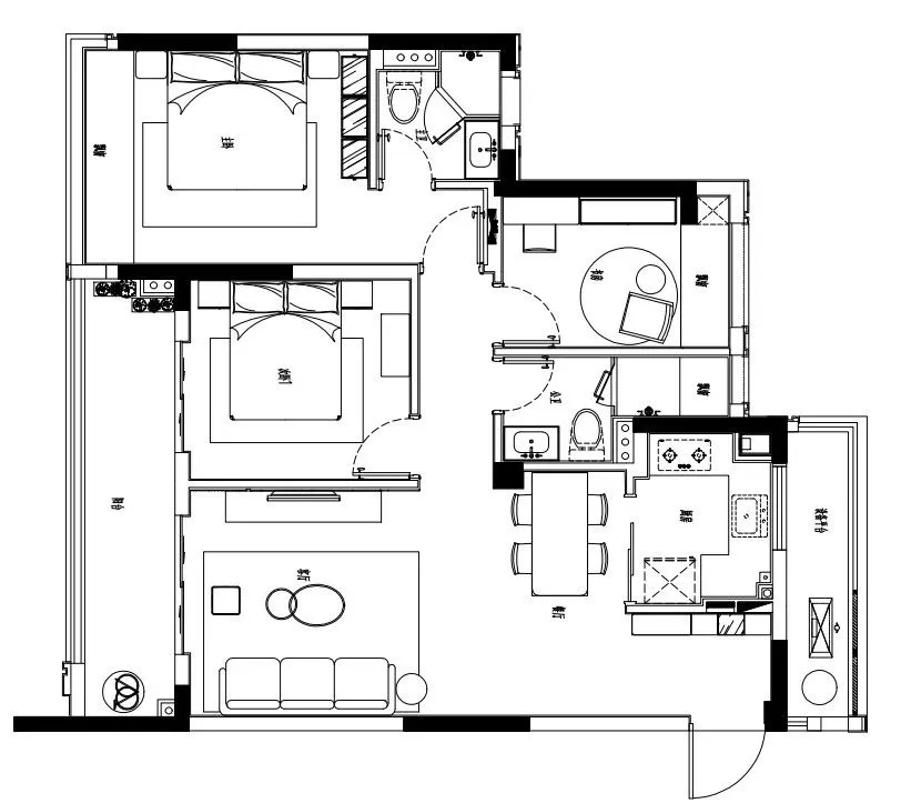EH DESIGN 软装 宁谧深邃的艺术空间——大家·坤和奥悦奥林美筑项目