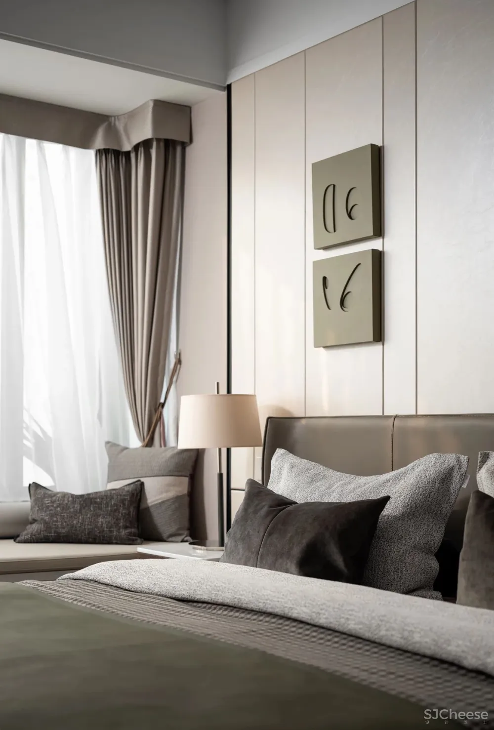 EH DESIGN 软装 宁谧深邃的艺术空间——大家·坤和奥悦奥林美筑项目