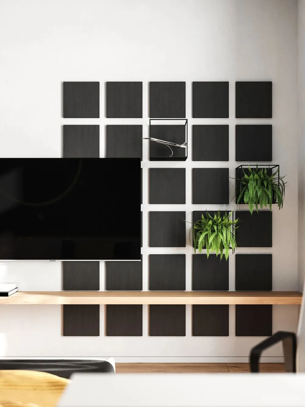 55㎡一居室变二居室,老外也学会了封阳台!