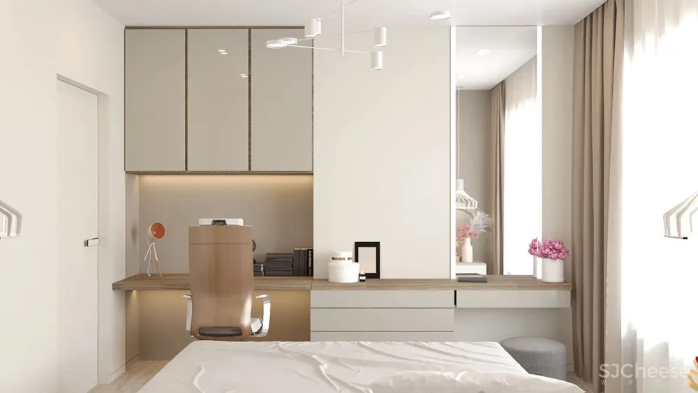 88㎡暖色空间,自然轻快!