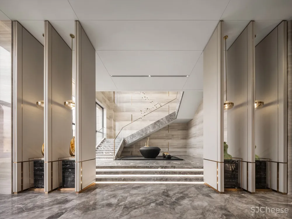 TT 新作 | 金色光华 向光生长 — 西安香榭汇沣营销会所