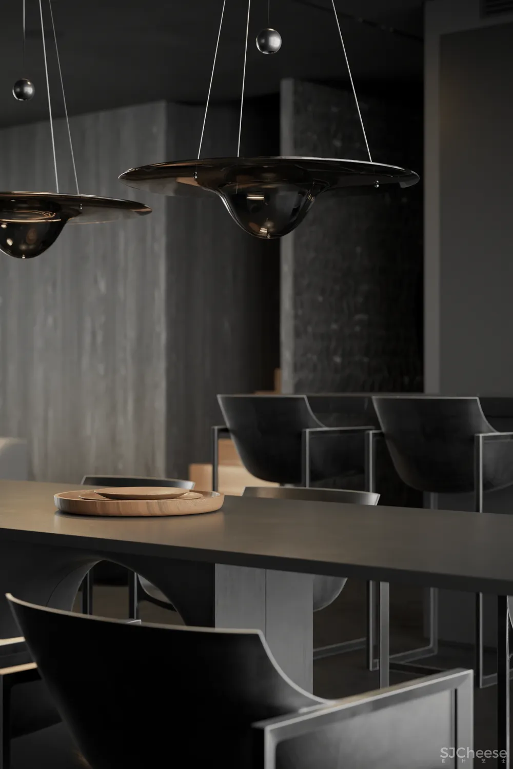 270㎡黑色空间,高级迷人!