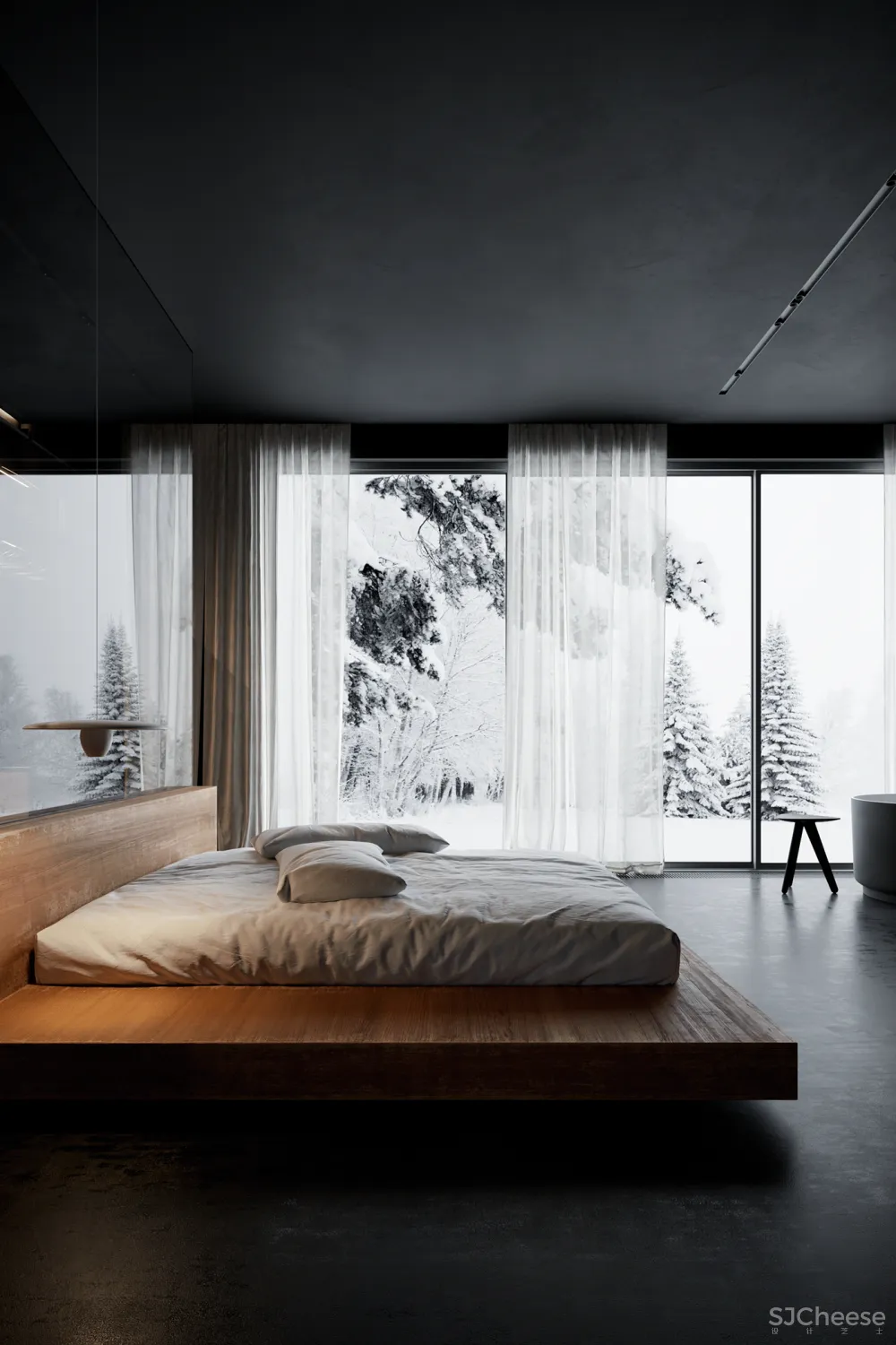 270㎡黑色空间,高级迷人!