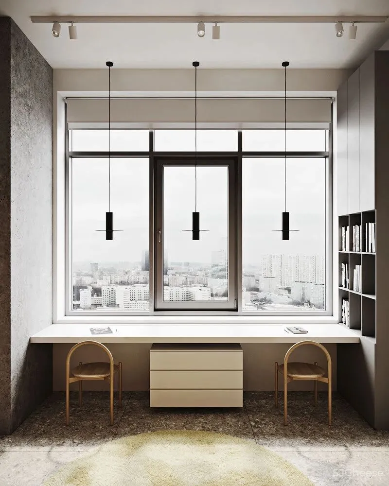 116m² 私宅,简约风格下,却有着强大的收纳空间