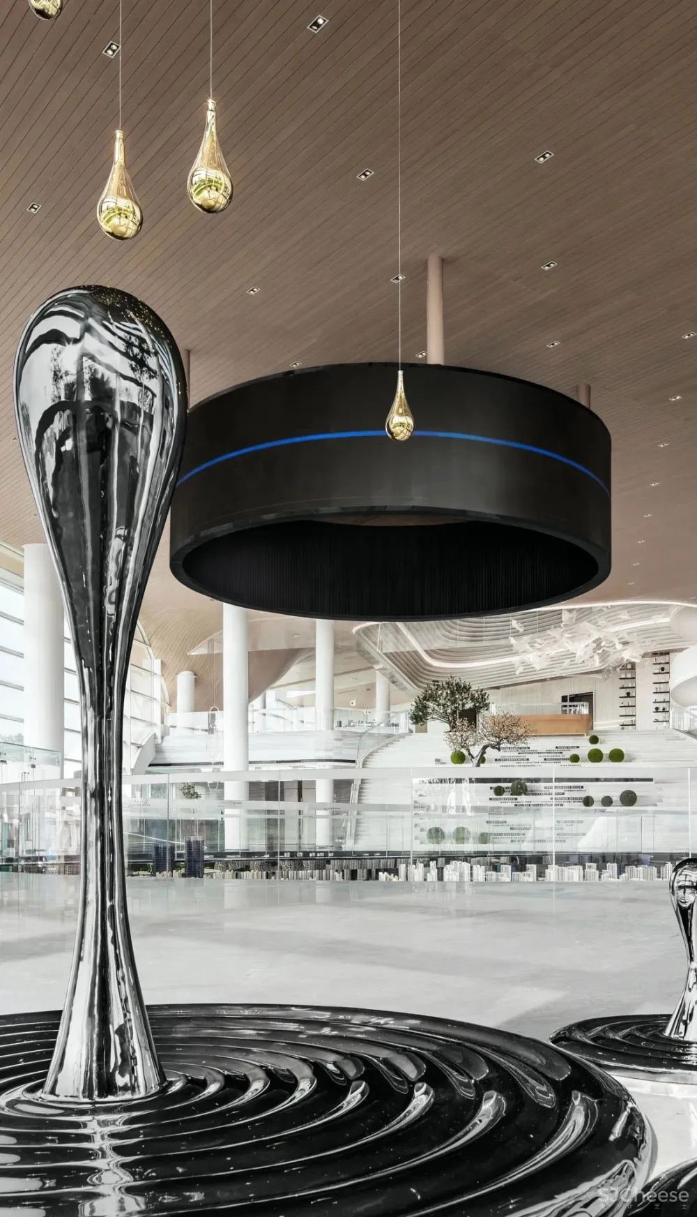 金茂青岛售楼处:创新一座岛 赛瑞迪普空间设计