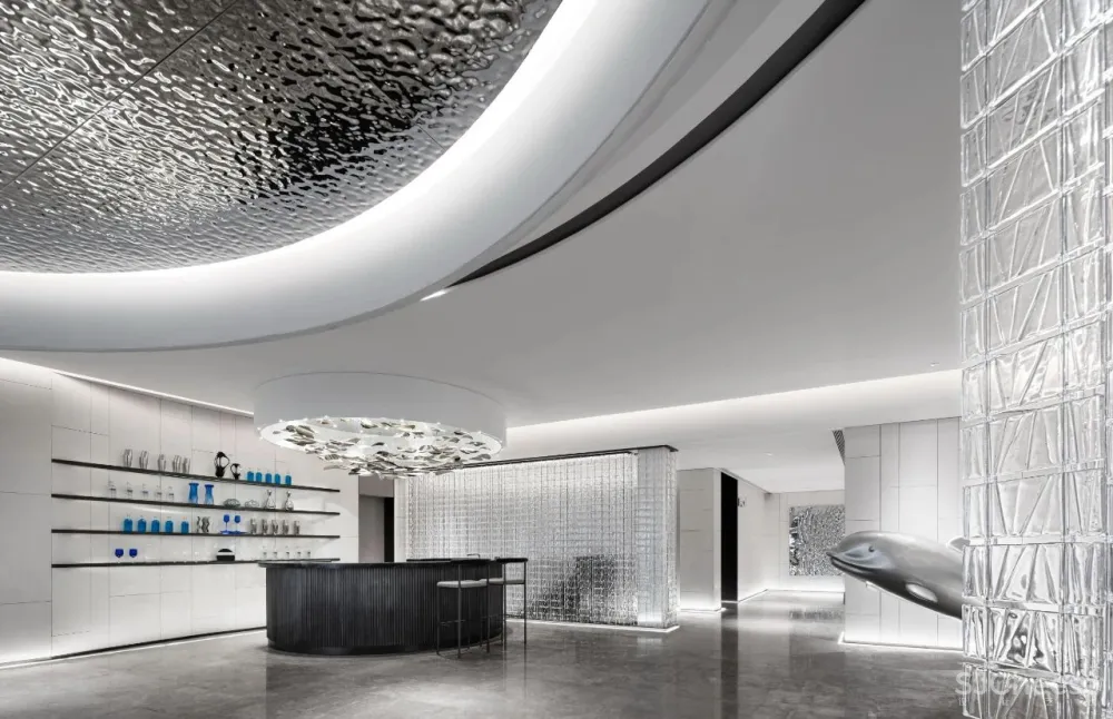 飞视新作 「 浩瀚空蒙 、轻盈通透」融创上海映红桥展示中心