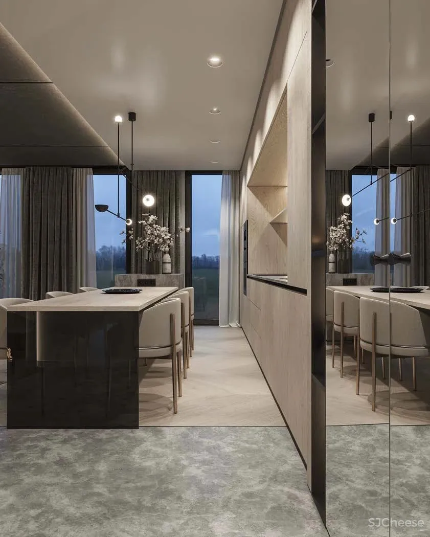 家里留一面清水混凝土墙,这质感太高级了!