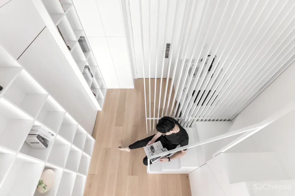 小而美的极简微型公寓，设计师的私享空间