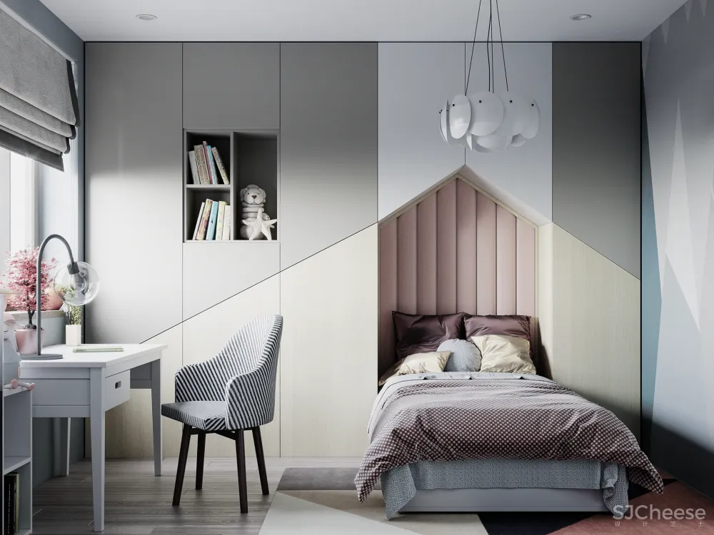 优雅与张力,赋予空间舒适的感受!