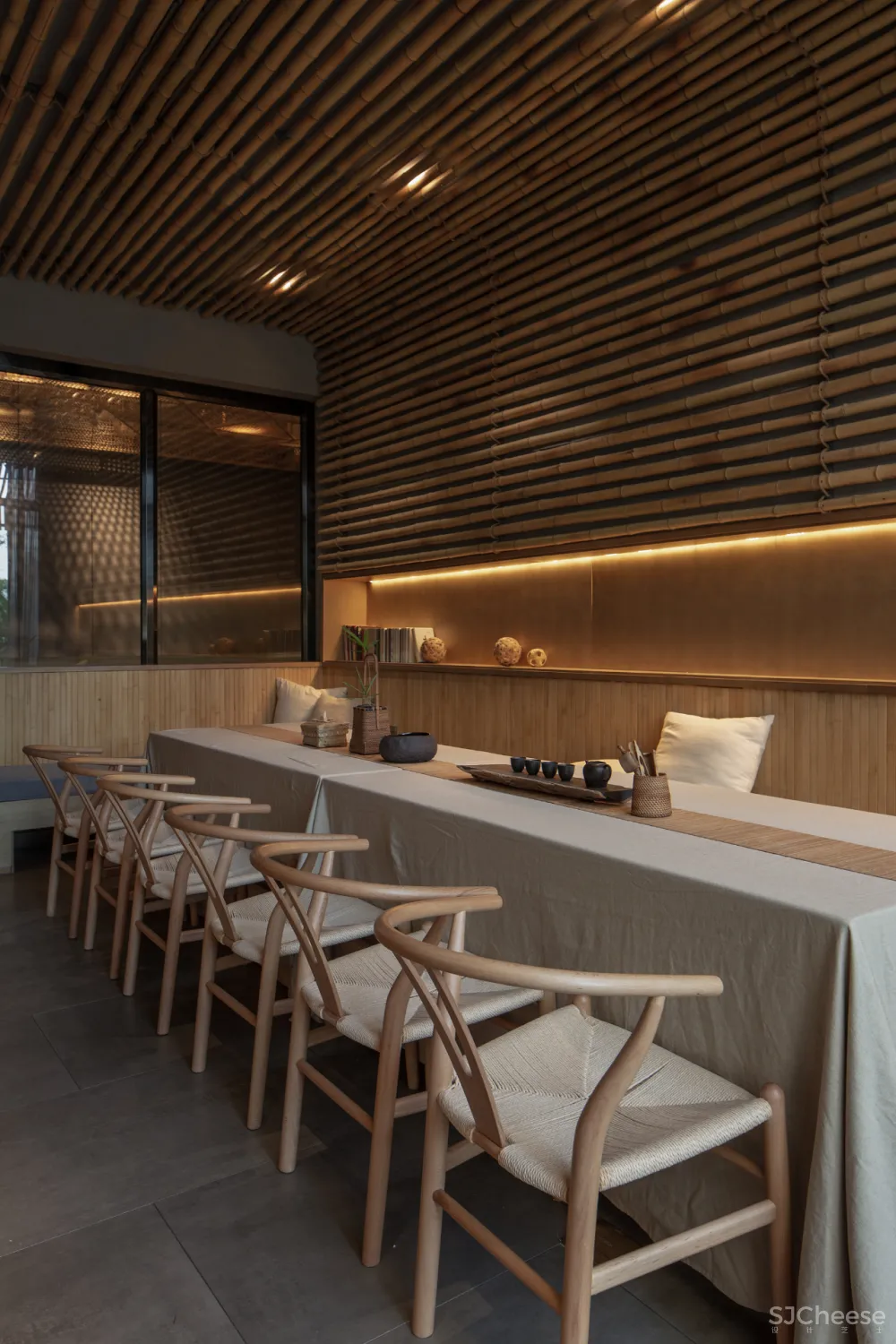 杨永铨 × 拾捨 · 竹里馆:以竹为“筑”