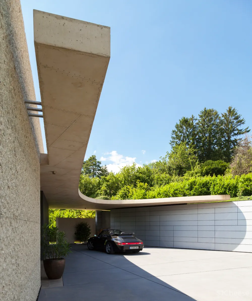 德国建筑师设计的别墅,混凝土又被玩出新花样