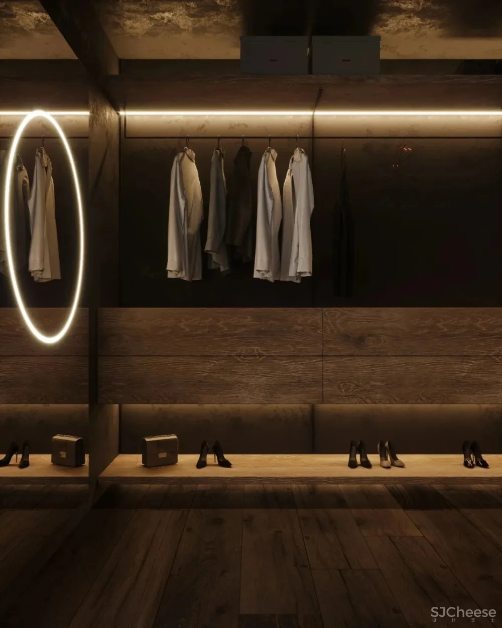 250㎡高级黑别墅，满满的高级感！