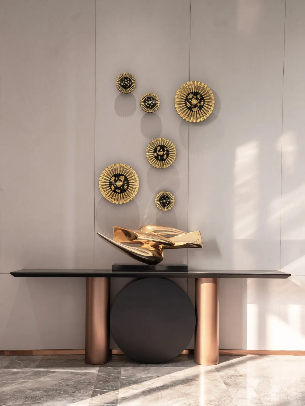 TT 新作 | 金色光华 向光生长 — 西安香榭汇沣营销会所