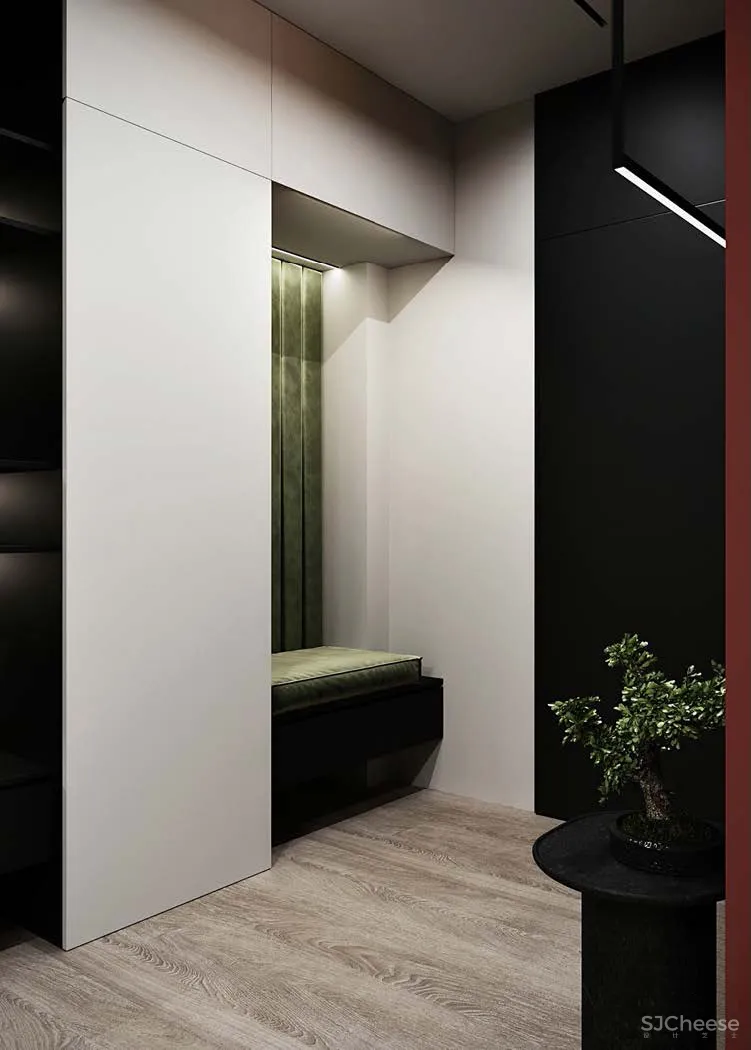 86㎡ 一室一厅，主卧空间这样布局宽敞又大气！