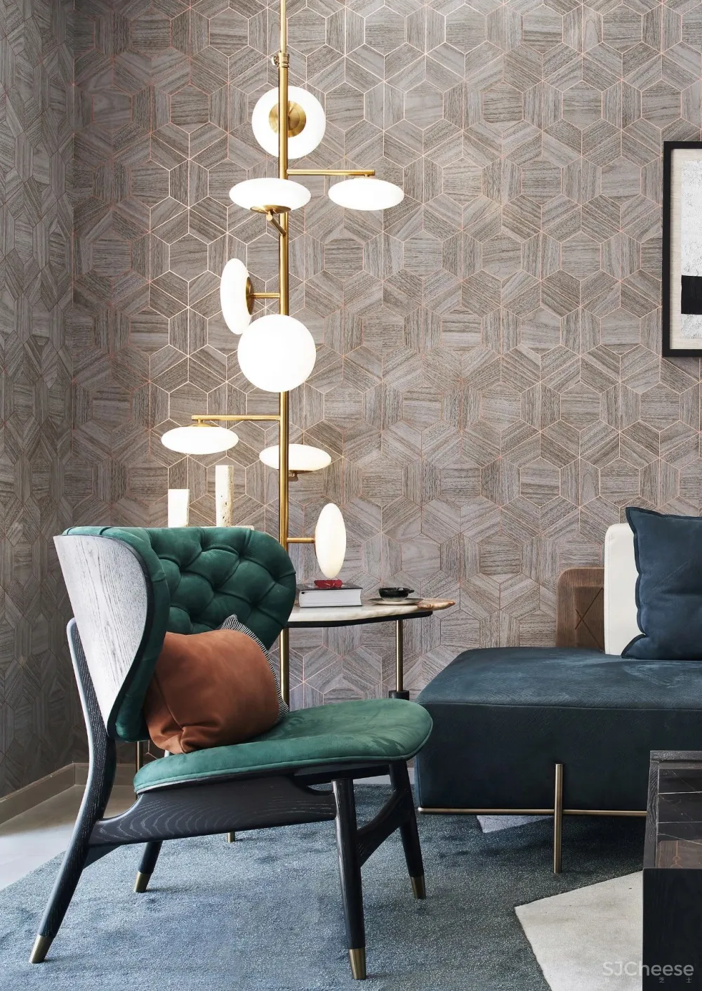 布鲁盟设计 唐山「唐城·壹零壹」三期精装平墅样板间