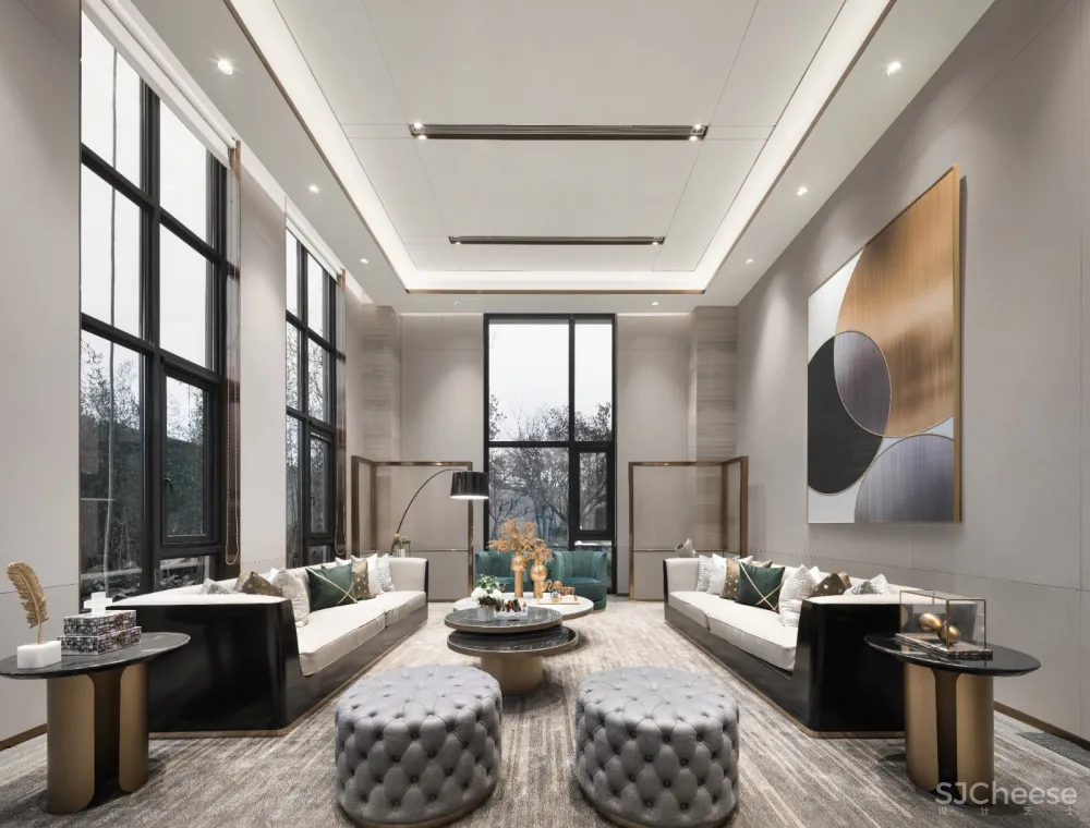 TT 新作 | 金色光华 向光生长 — 西安香榭汇沣营销会所