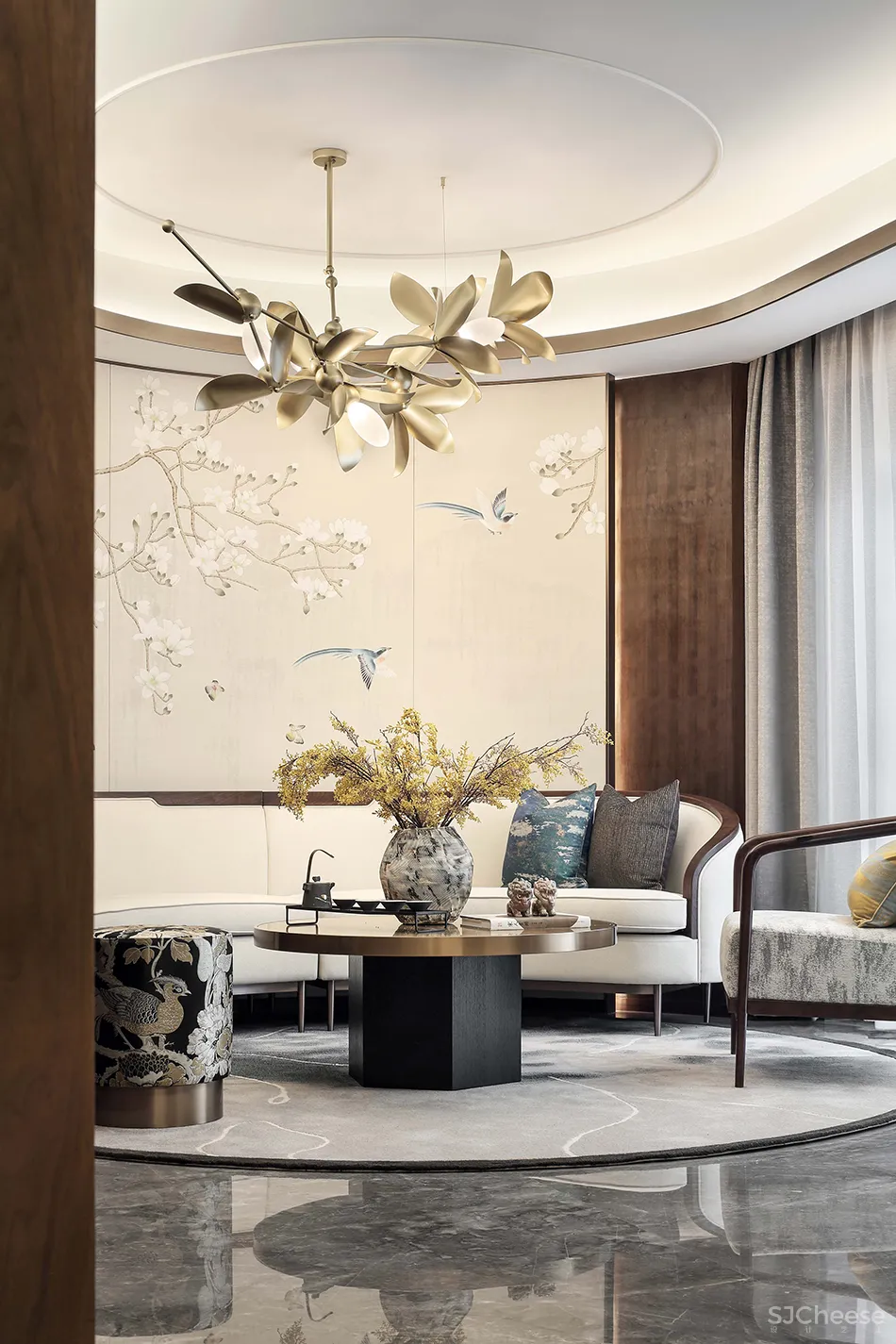 1000㎡经典中式大宅,移步换景,雅韵清风!