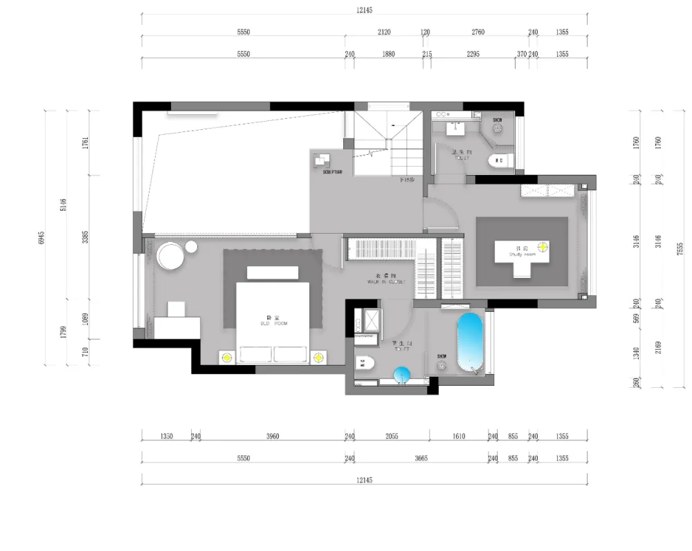 180㎡复式叠墅，打破边界拥有奢侈的生活尺度！