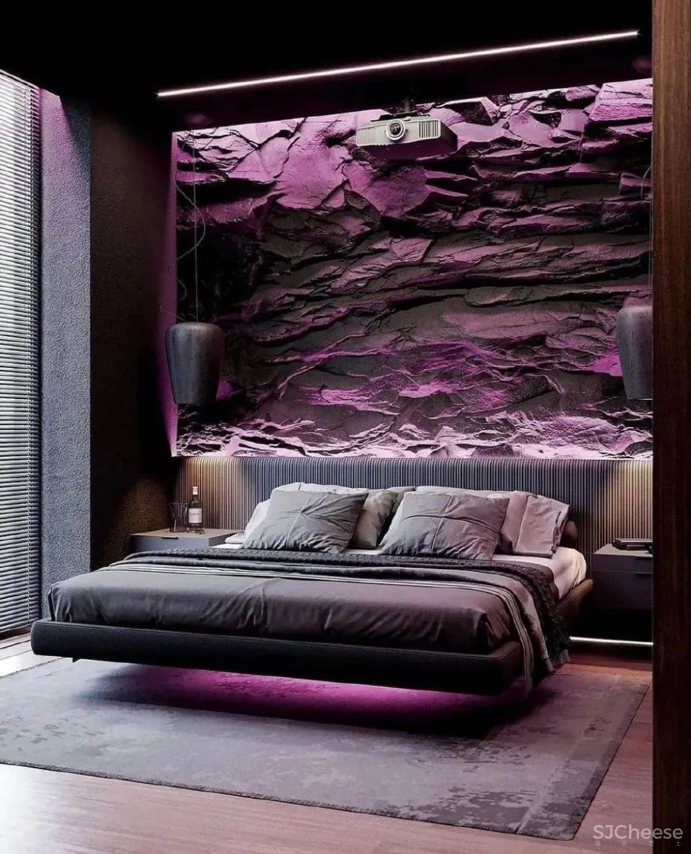 紫色主题搭配作品