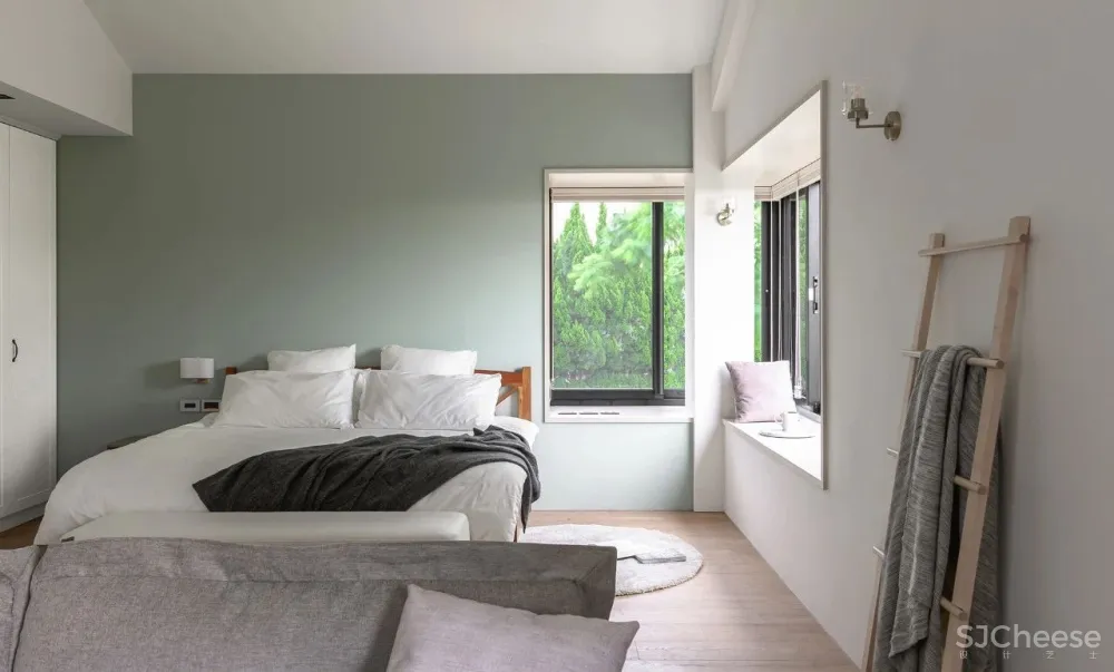 白色 原木色,一个简单又清爽的家!