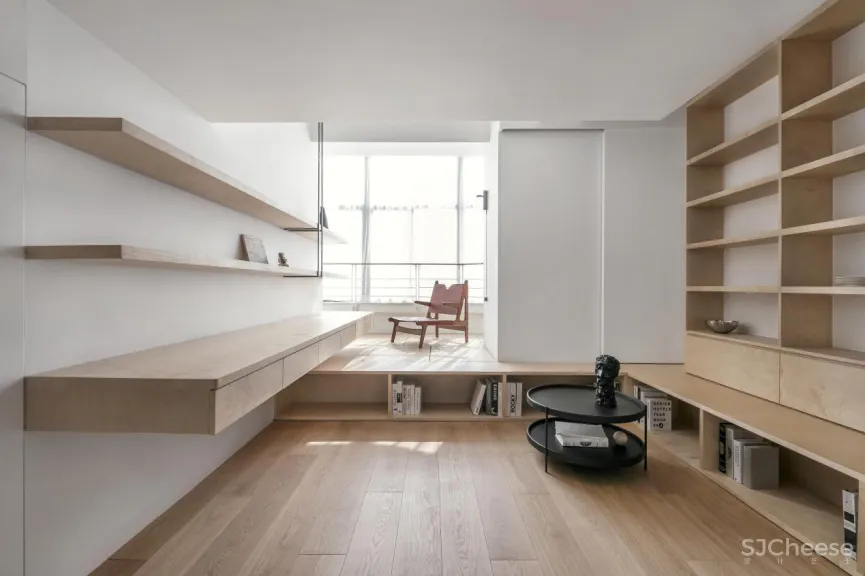 小而美的极简微型公寓，设计师的私享空间