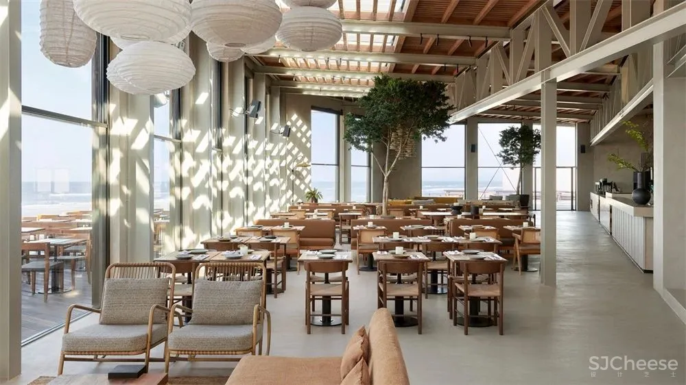 荷兰 De Republiek 海滨餐厅 l Anne Claus Interiors