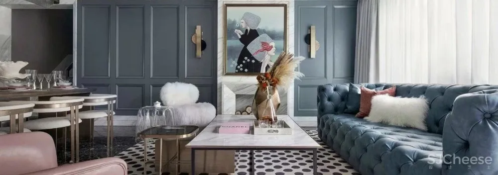 杭州万科这 2 套样板间，自由大胆打造潮流「玩家」