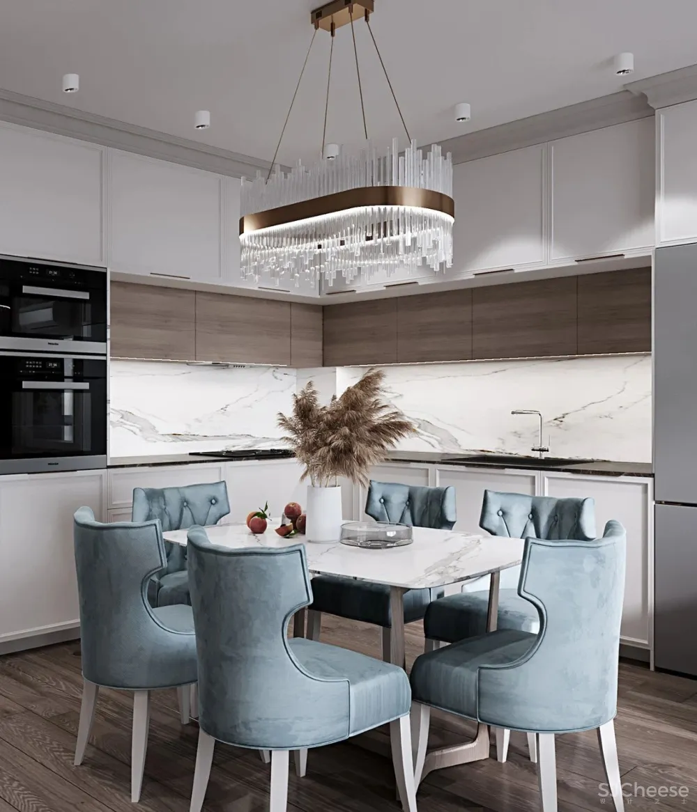 110㎡现代优雅风,温润美宅!