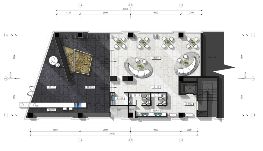 成都保利天宸广场售楼处 炫梦殿堂