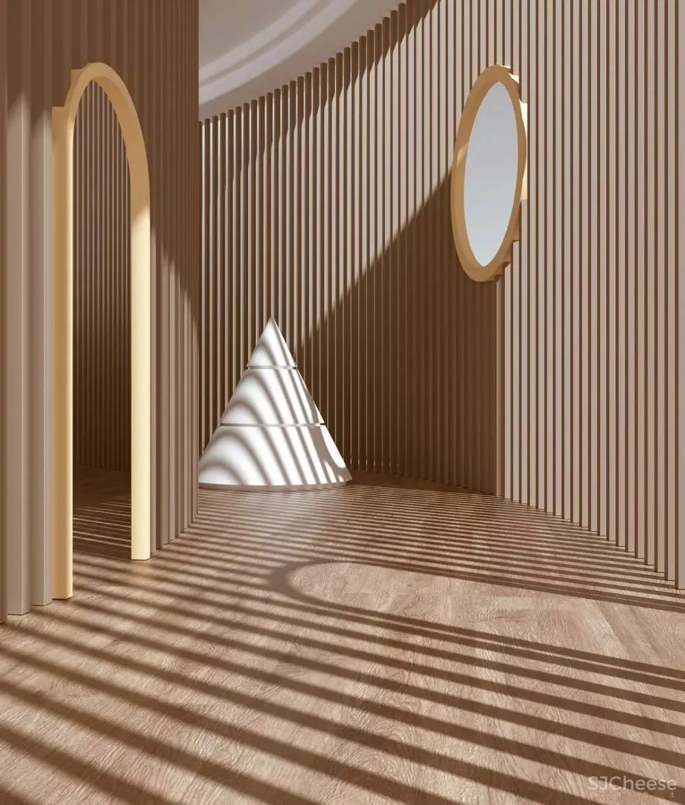 现代简约风的核心——点、线、面