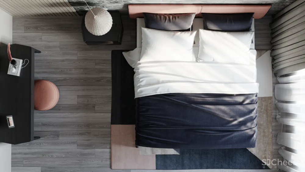 优雅与张力,赋予空间舒适的感受!