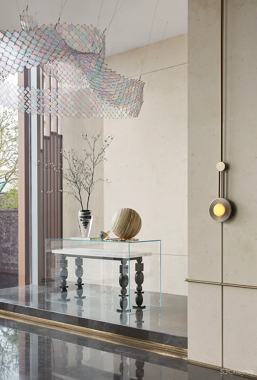 460㎡简雅售楼处,超凡脱俗的高级感!