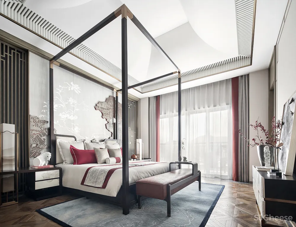 1000㎡中式别墅,以诗入境,不失芳华!