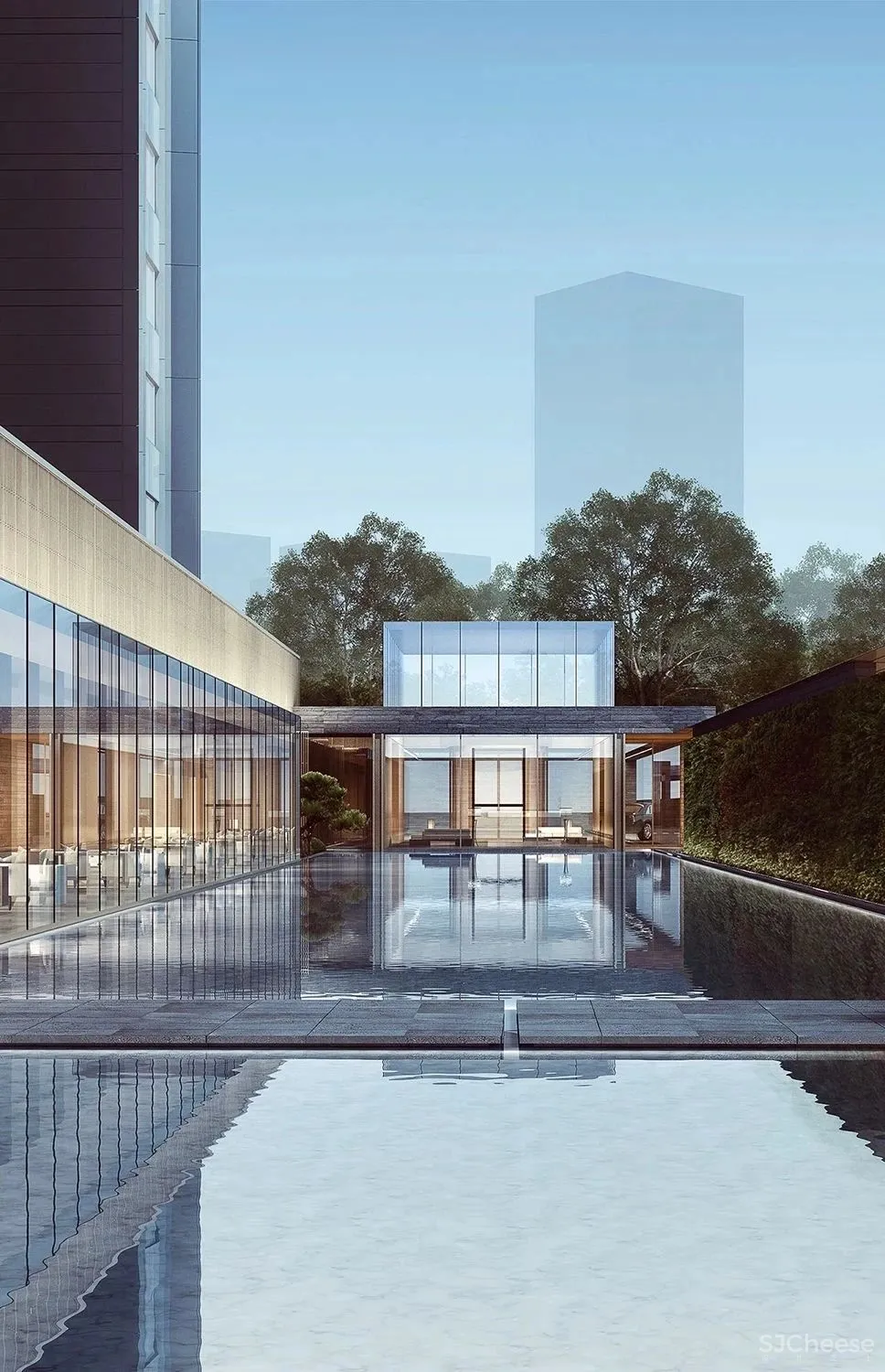 傅厚民内地第一个顶豪作品 北京东二环的隐世府邸「东直门8号」