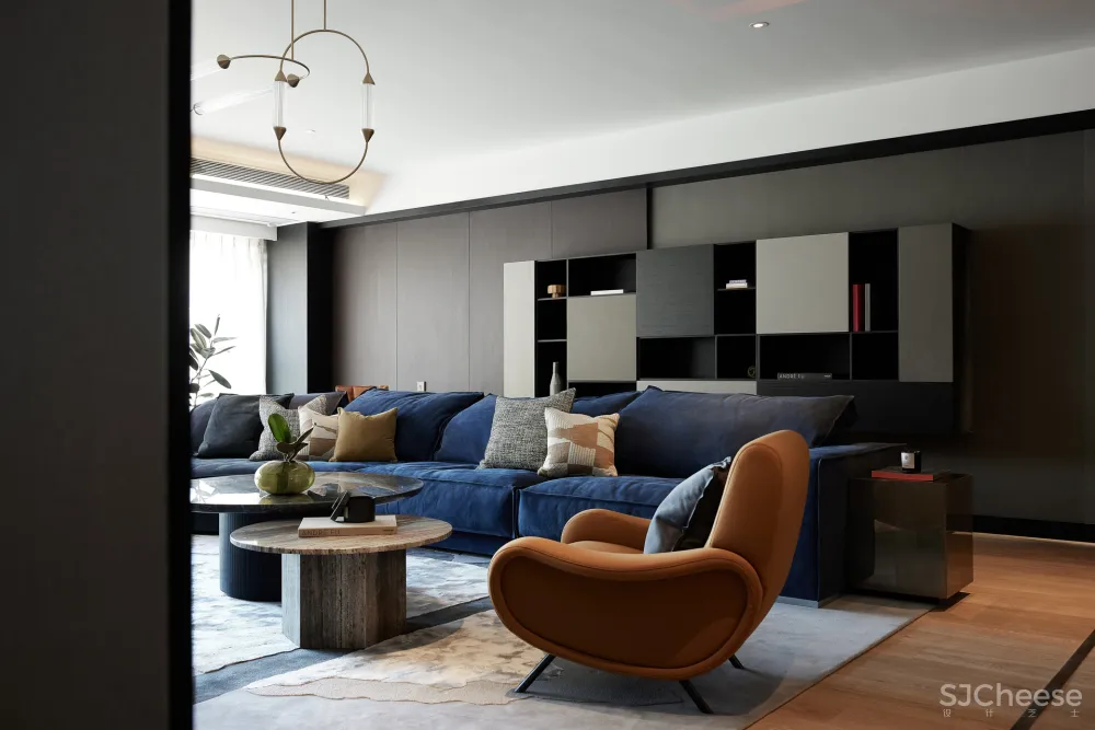 上海 300㎡ 大平层,一种精装格局,秀舍如何「变」出不同设计风格?