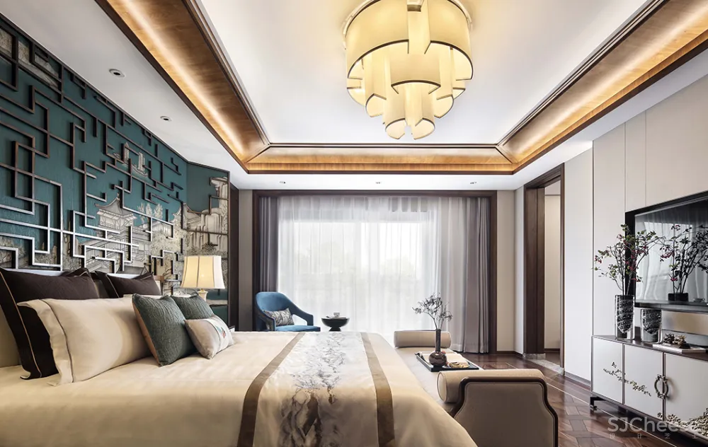 1000㎡经典中式大宅,移步换景,雅韵清风!