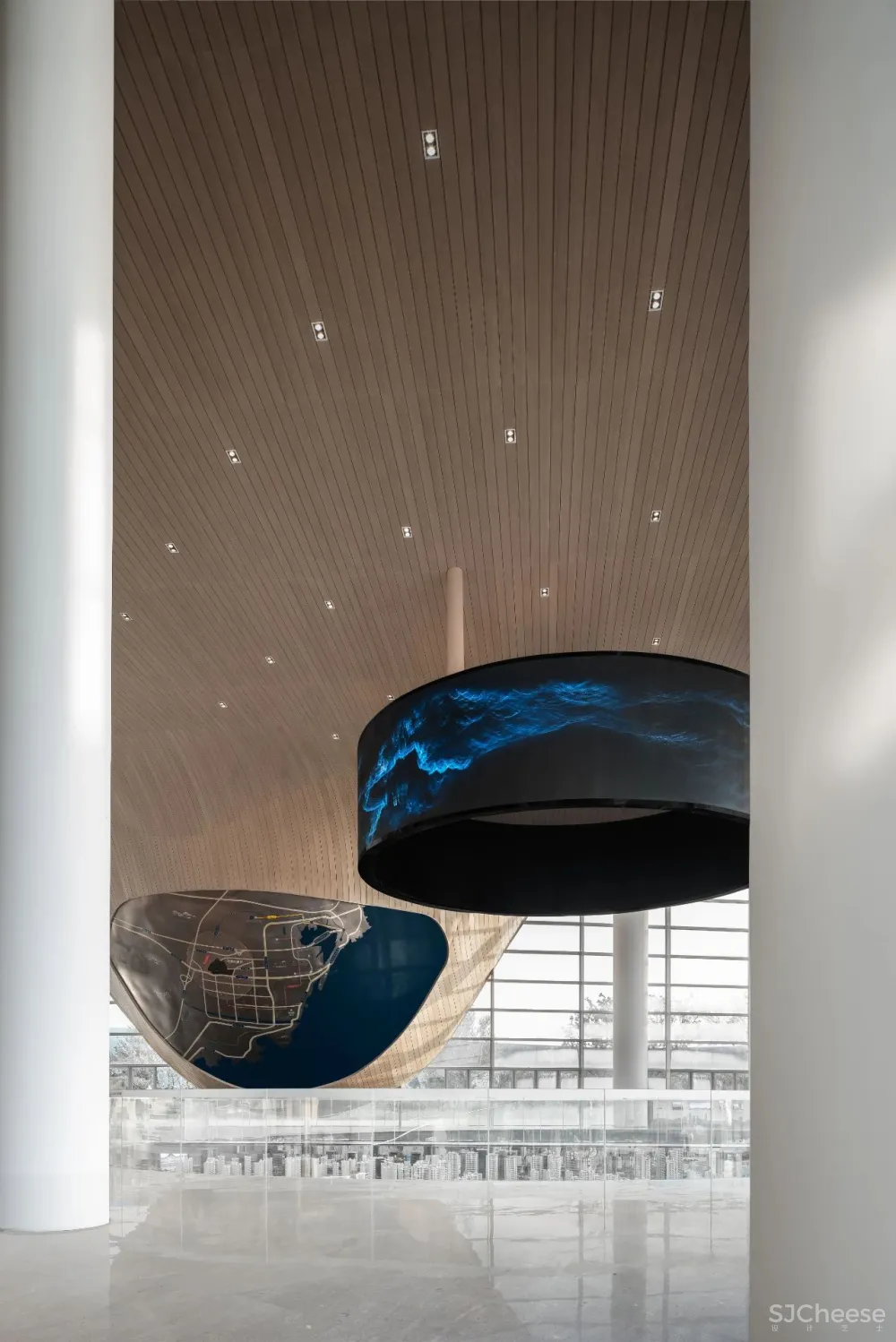 金茂青岛售楼处:创新一座岛 赛瑞迪普空间设计