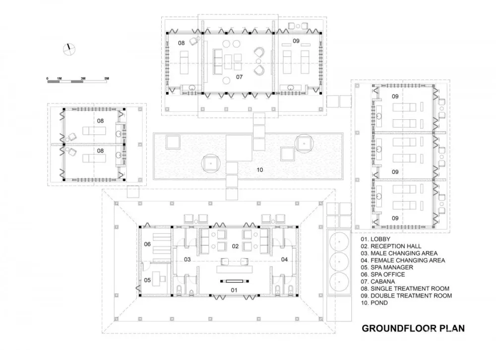 PI Architects打造-越南富国岛上的室外桃园！