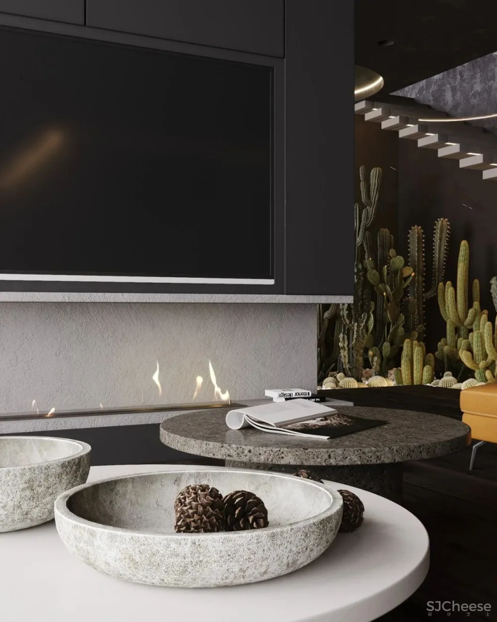 250㎡高级黑别墅，满满的高级感！