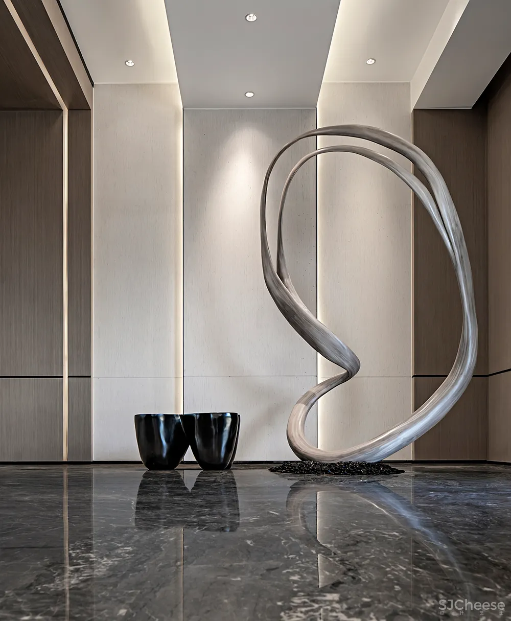 吴文粒:900㎡简约格调,探寻沉静的艺术!