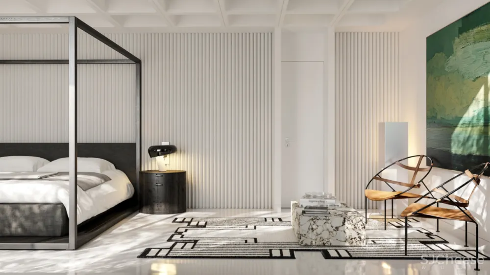 超大客厅 双排式厨房,奢华大平层只做一室一厅也太壕了!