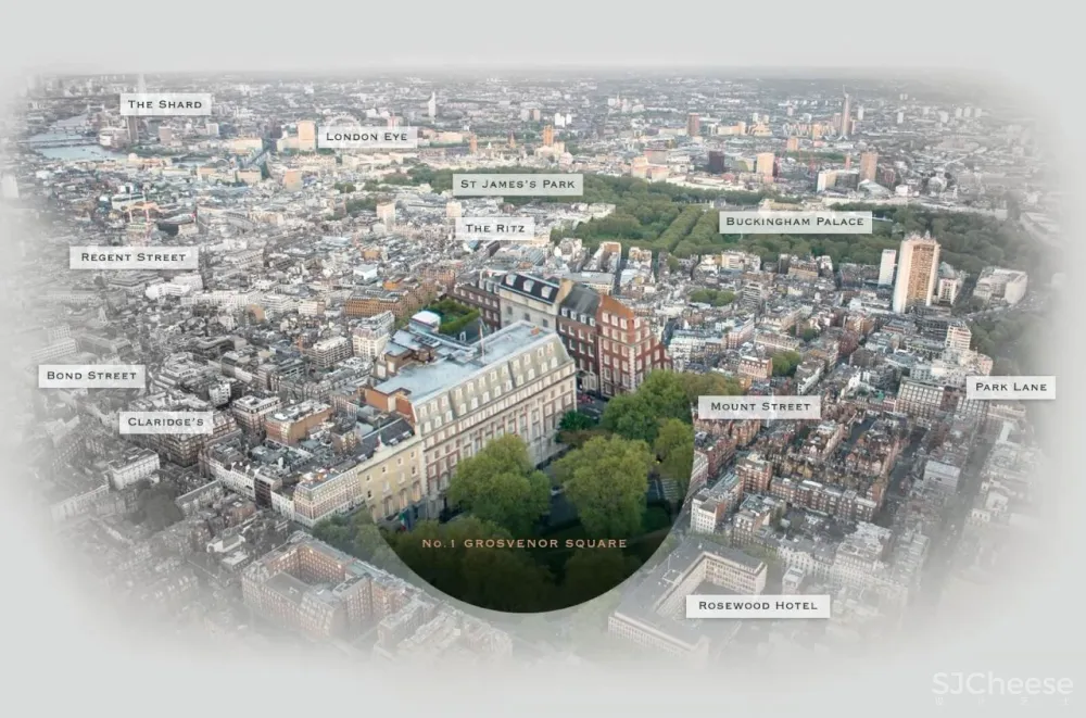 Yabu-Eric Parry联手全球豪宅典范◆格罗夫纳广场1号